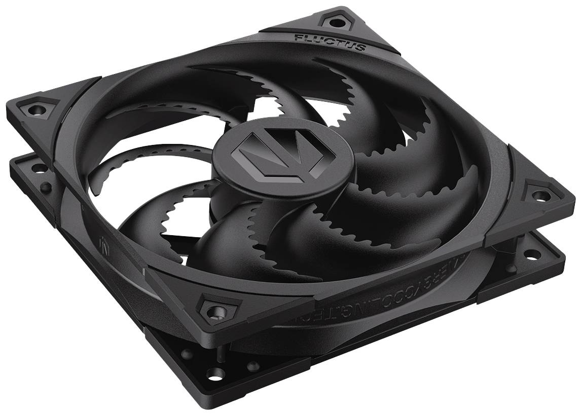 endorfy Fluctus 120 PWM PC-Gehäuse-Lüfter Schwarz (B x H x T) 120 x 120 x 25 mm