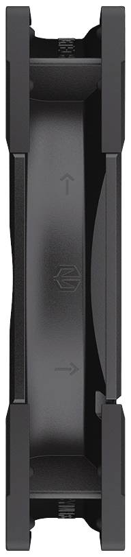 endorfy Fluctus 120 PWM ARGB PC-Gehäuse-Lüfter Schwarz (B x H x T) 120 x 120 x 25 mm inkl. LED-Beleuchtung