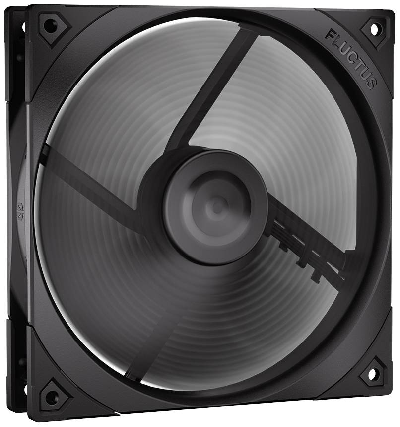 endorfy Fluctus 140 PWM PC-Gehäuse-Lüfter Schwarz (B x H x T) 140 x 140 x 25 mm