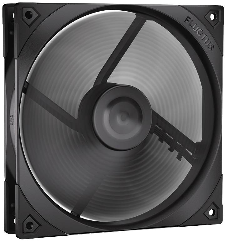 Endorfy Fluctus 140 PWM PC-Gehäuse-Lüfter Schwarz (B x H x T) 140 x 140 x 25mm