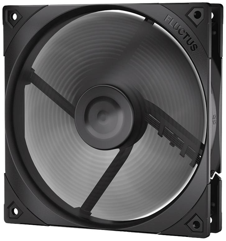 Endorfy Fluctus 140 PWM PC-Gehäuse-Lüfter Schwarz (B x H x T) 140 x 140 x 25mm