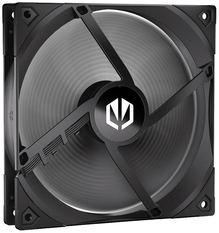 endorfy Fluctus 140 PWM PC-Gehäuse-Lüfter Schwarz (B x H x T) 140 x 140 x 25 mm