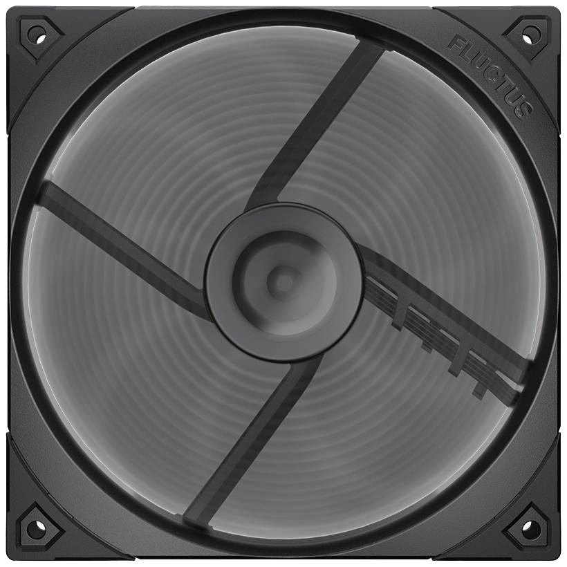 Endorfy Fluctus 140 PWM PC-Gehäuse-Lüfter Schwarz (B x H x T) 140 x 140 x 25mm