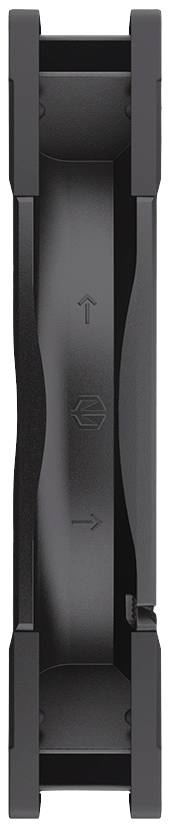 endorfy Fluctus 140 PWM PC-Gehäuse-Lüfter Schwarz (B x H x T) 140 x 140 x 25 mm