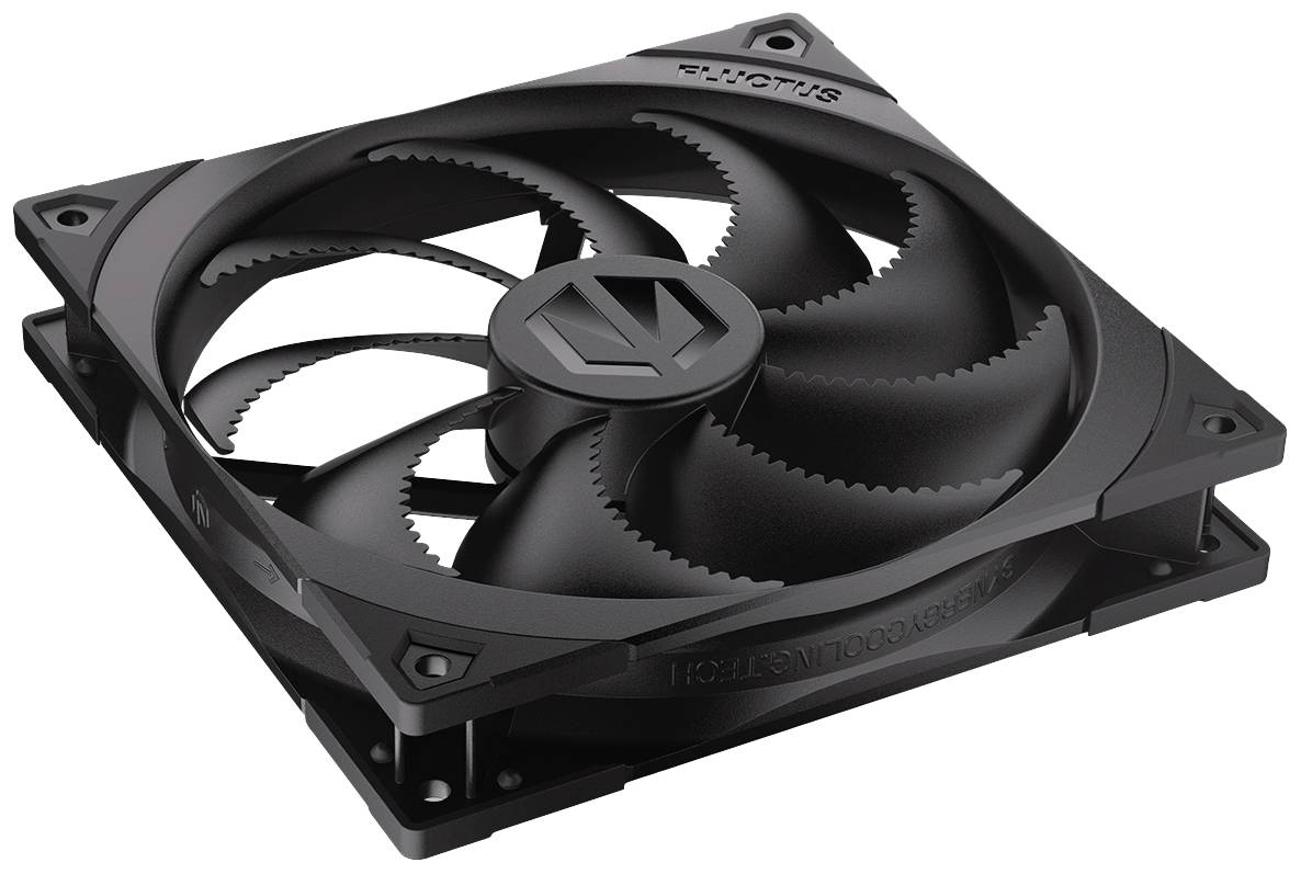 Endorfy Fluctus 140 PWM PC-Gehäuse-Lüfter Schwarz (B x H x T) 140 x 140 x 25mm
