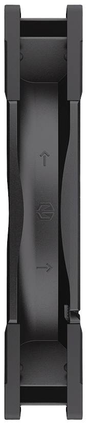 endorfy Fluctus 140 PWM ARGB PC-Gehäuse-Lüfter Schwarz (B x H x T) 140 x 140 x 25 mm inkl. LED-Beleuchtung