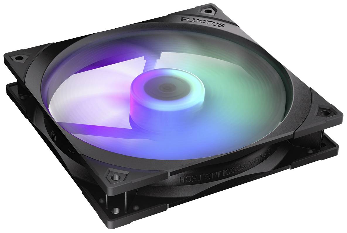 endorfy Fluctus 140 PWM ARGB PC-Gehäuse-Lüfter Schwarz (B x H x T) 140 x 140 x 25 mm inkl. LED-Beleuchtung