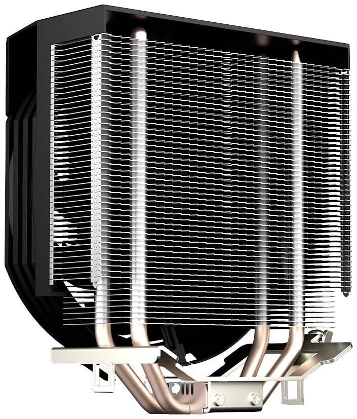 endorfy Spartan 5 CPU-Kühler mit Lüfter AMD® AM5, AMD® AM4, AMD® AM3+, AMD® AM2+, AMD® FM2+, AMD® FM1, Intel® LGA 1700, Intel® LGA 1200, In