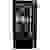 LC Power 808B - Skylla_X Midi-Tower Gaming-Gehäuse Schwarz Seitenfenster, 4 Vorinstallierte LED Lüf