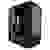 LC Power 808B - Skylla_X Midi-Tower Gaming-Gehäuse Schwarz Seitenfenster, 4 Vorinstallierte LED Lüf