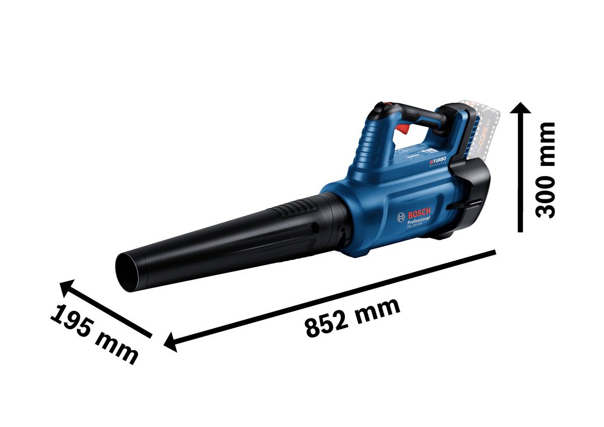 Bosch Professional 06008D2000 GBL 18V-750 Akku Laubbläser 18V