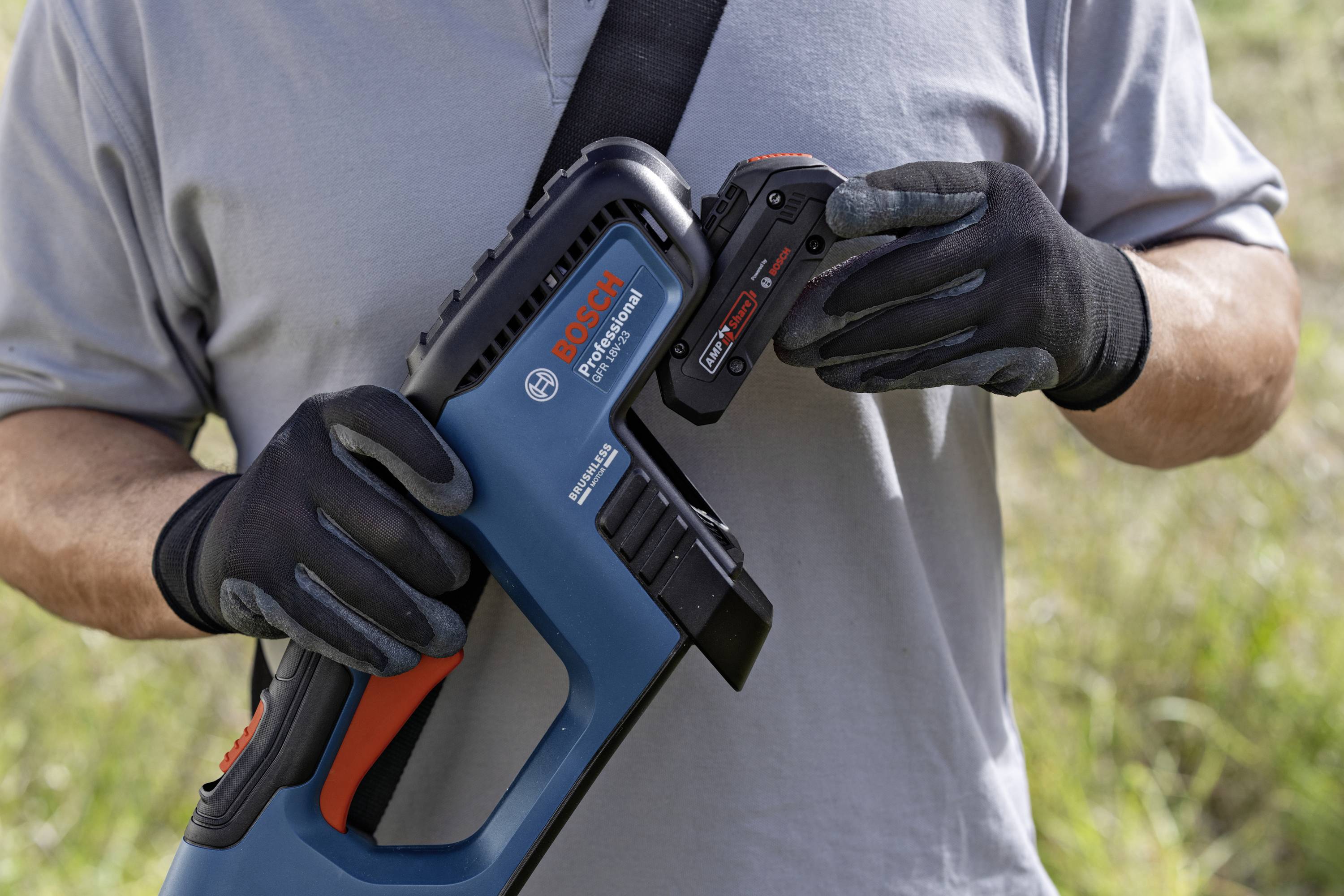 Bosch Professional GFR 18V-23 (solo, C) Akku Freischneider ohne Akku, ohne Ladegerät 18 V Schnittbreite (max.): 33 mm