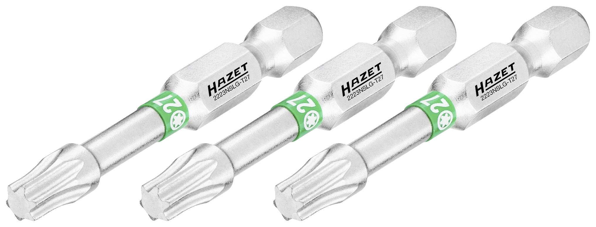 Hazet 2223NSLG-T27/3 Bit-Set C 6.3 3St.