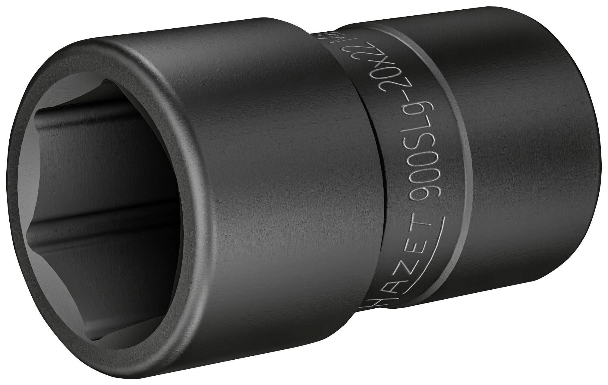 Hazet 900SLG-20x22 Außen-Sechskant Steckschlüsseleinsatz 1 Stück Vierkant, 1/2" (12.5 mm)