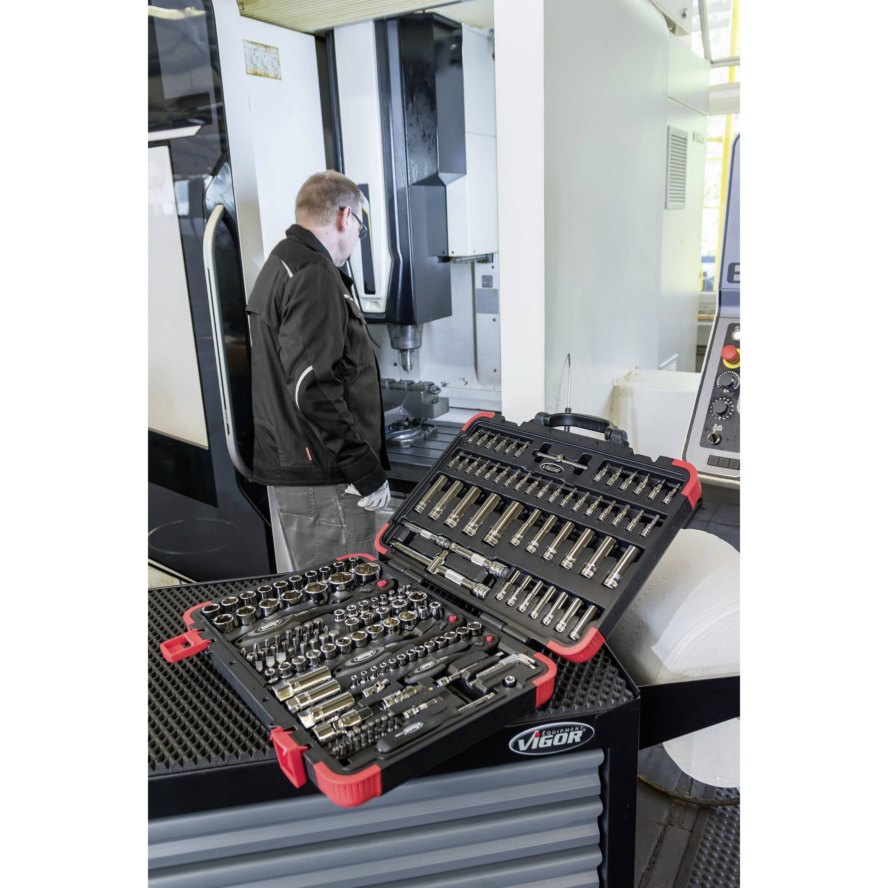 Vigor Steckschlüsselsatz 172teilig V2461