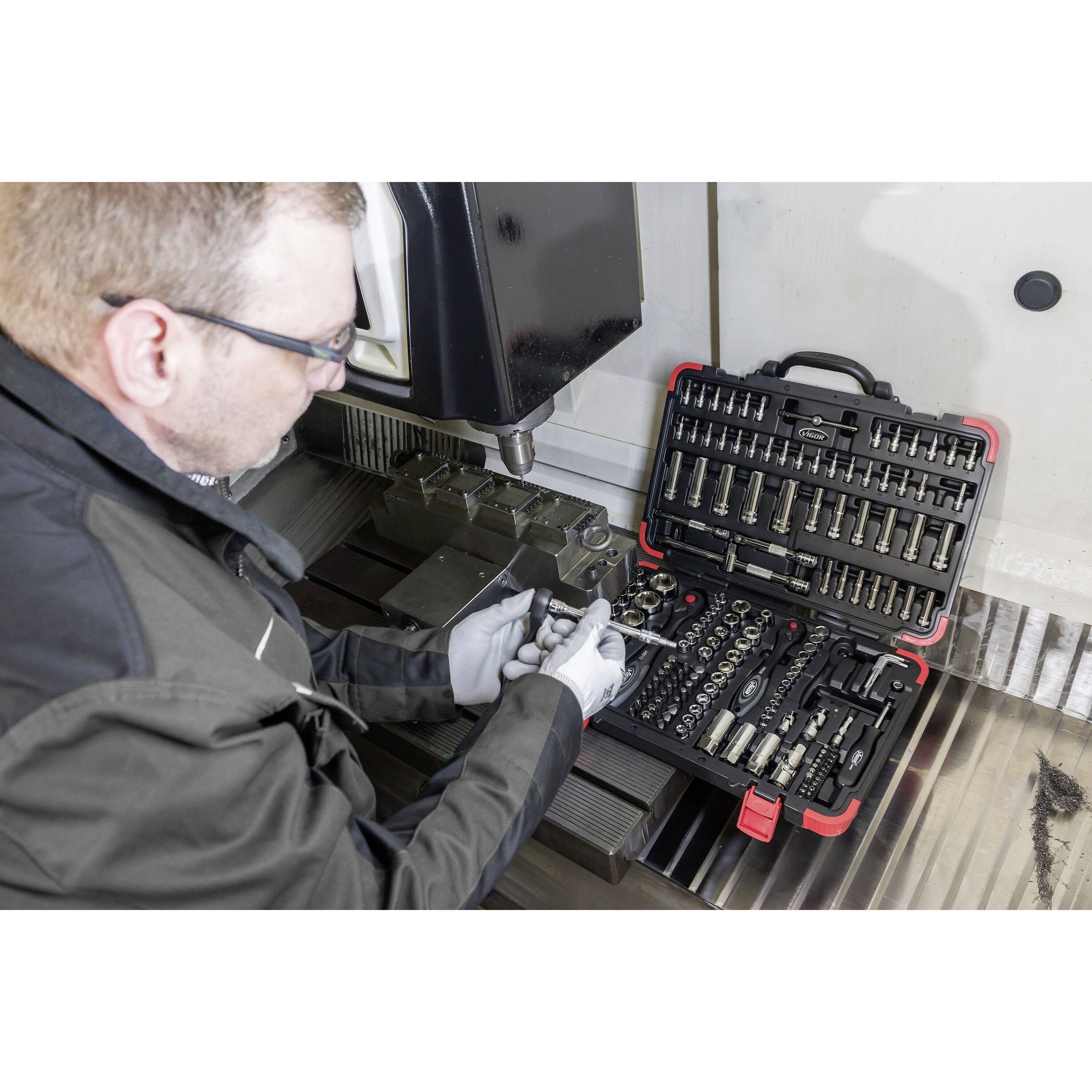 Vigor Steckschlüsselsatz 172teilig V2461