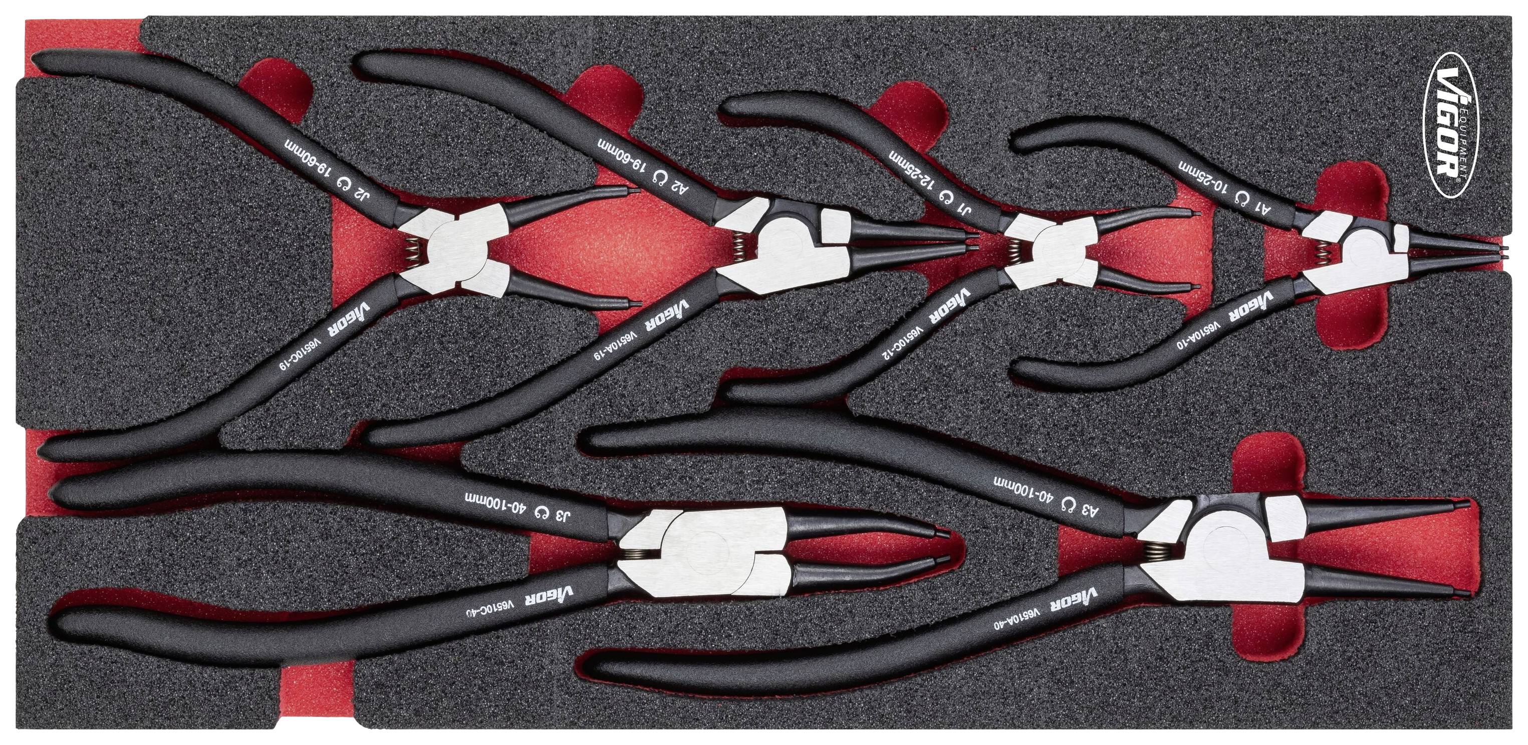 Vigor V4999N Zangen-Set 6teilig