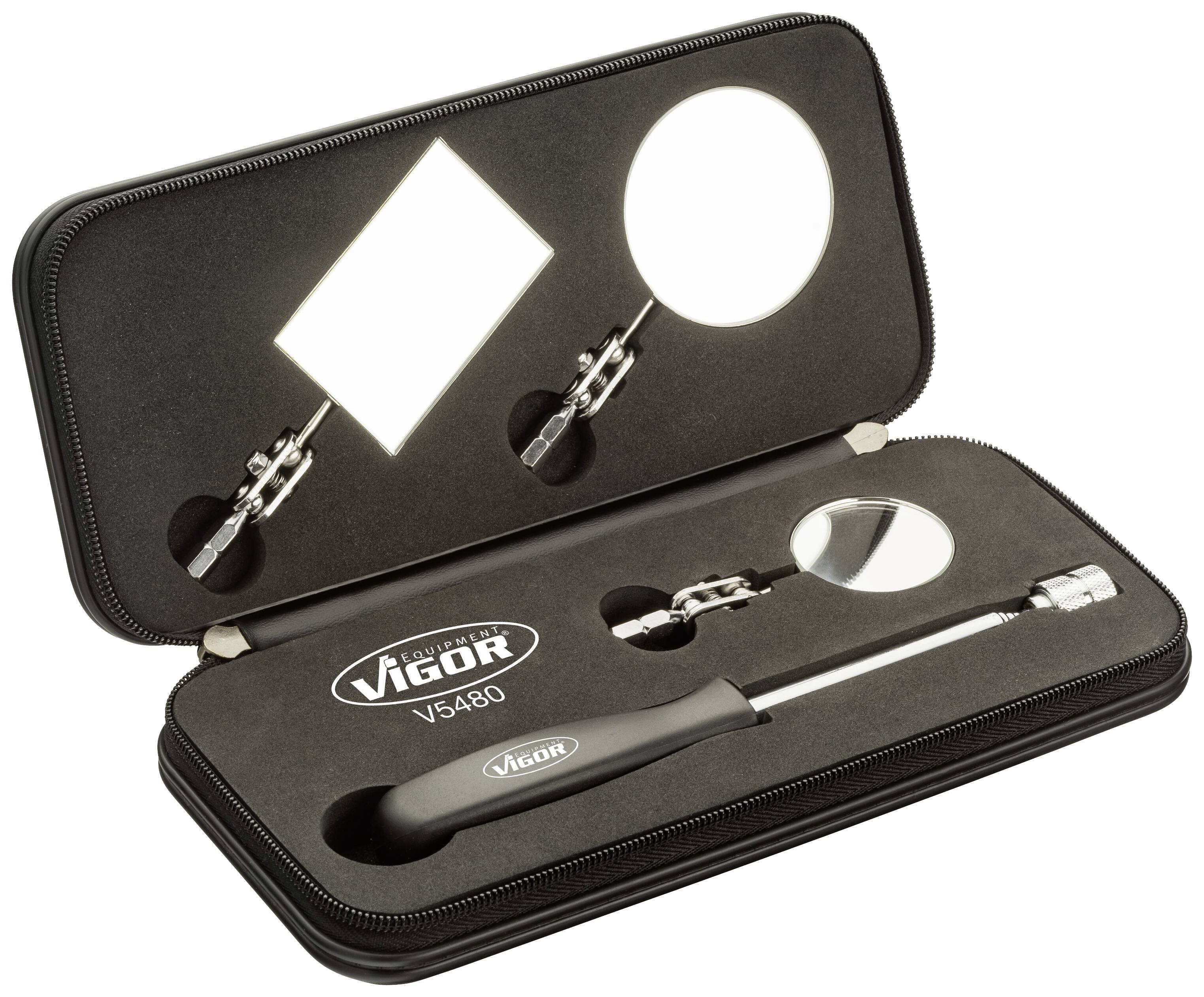 Vigor Inspektionsspiegel-Set 4teilig