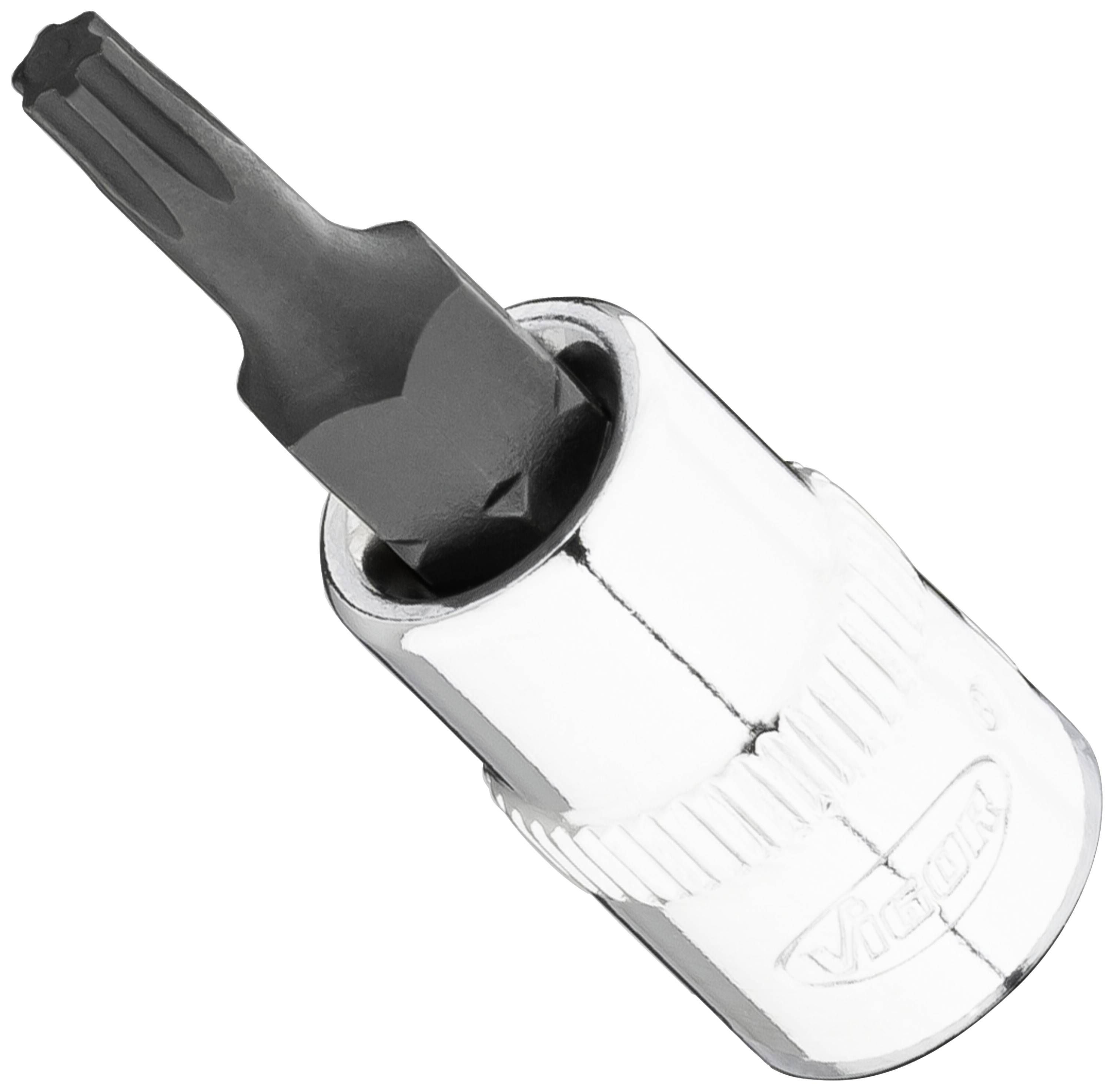 Vigor V7037-IP15 T+ Profil Schraubendrehereinsatz 1 Stück Vierkant, 1/4" (6.3 mm)