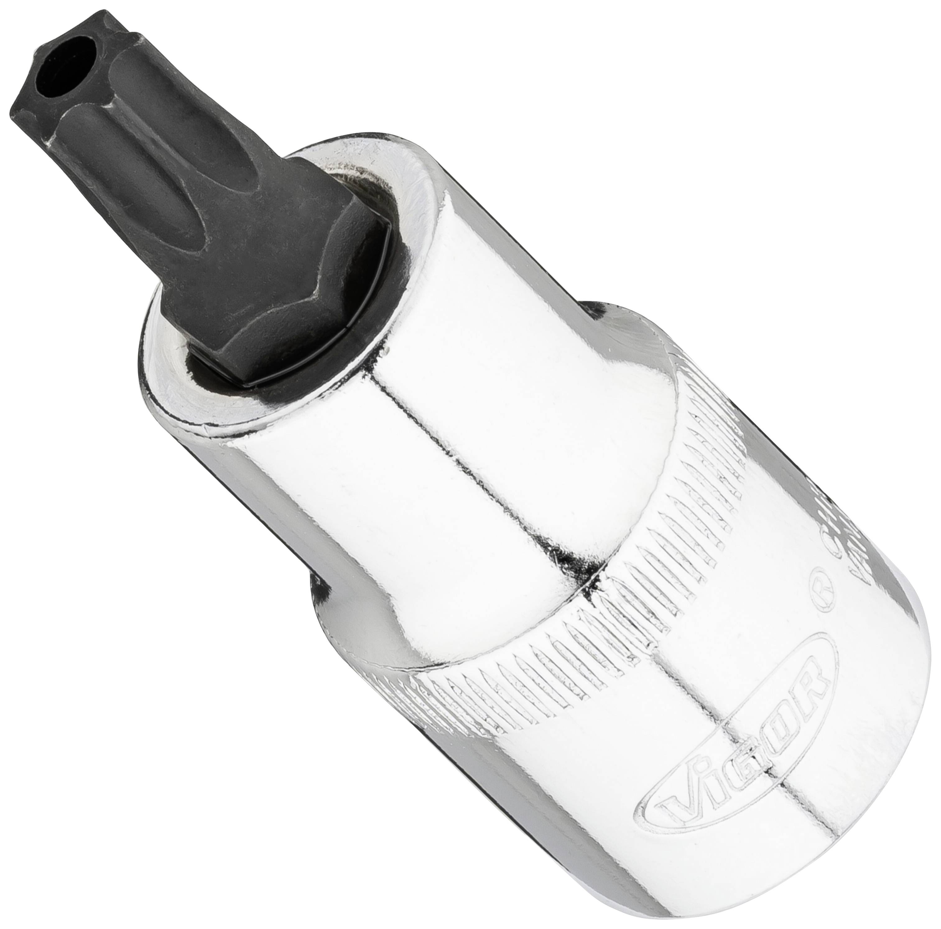 Vigor V7055-T45H TH-Profil Schraubendrehereinsatz 1 Stück Vierkant, 1/2" (12.5 mm)