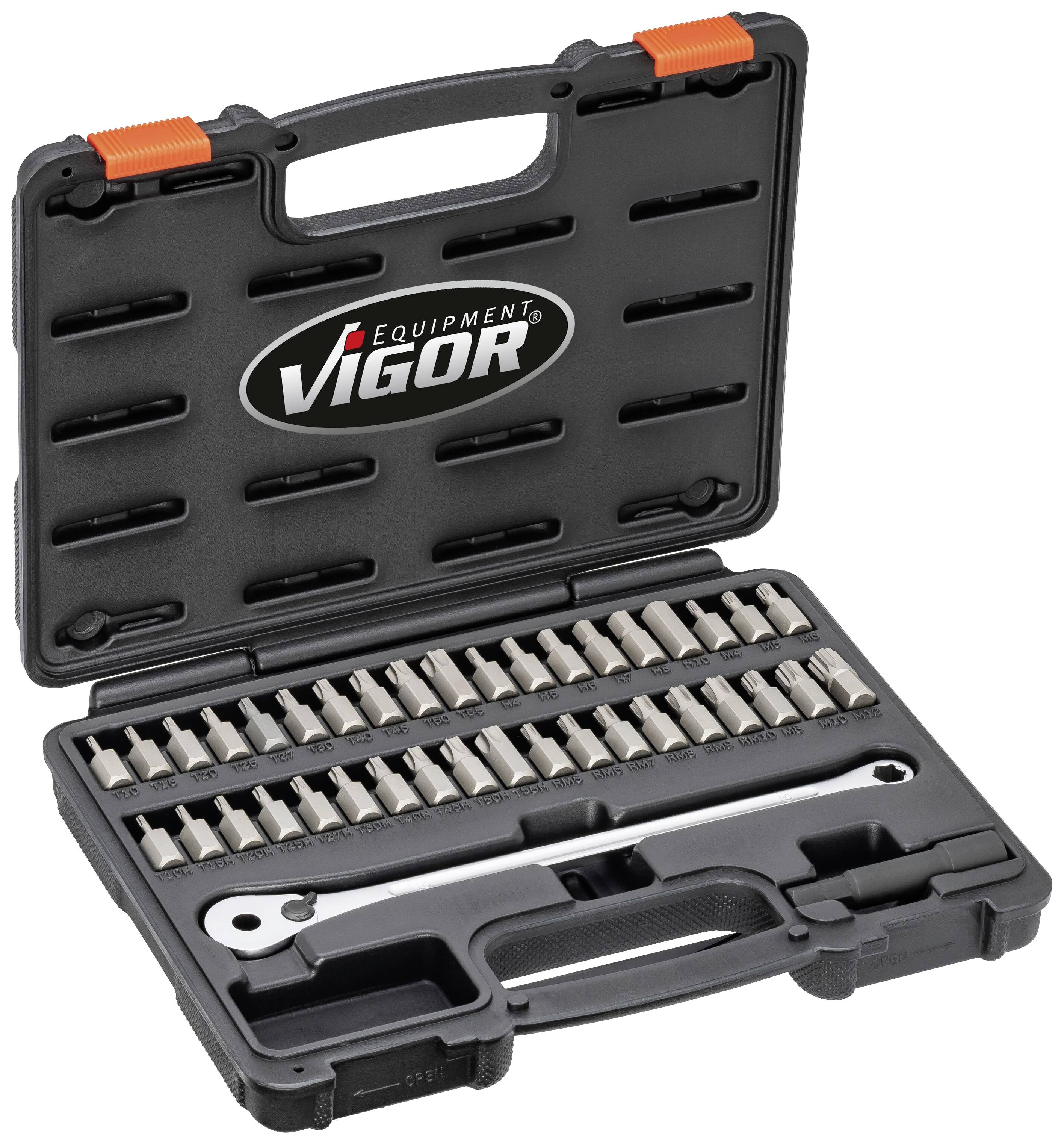 Vigor V7784 Bit-Ratsche Sechskant 250mm