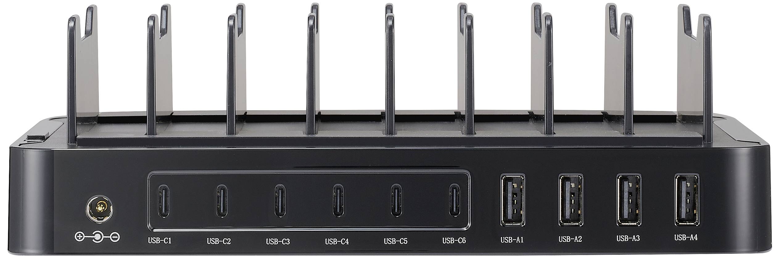 Das Bild zeigt die Rückseite eines schwarzen WLAN-Routers mit mehreren Antennen und USB-Anschlüssen, die zur Netzwerkverbindung dienen.