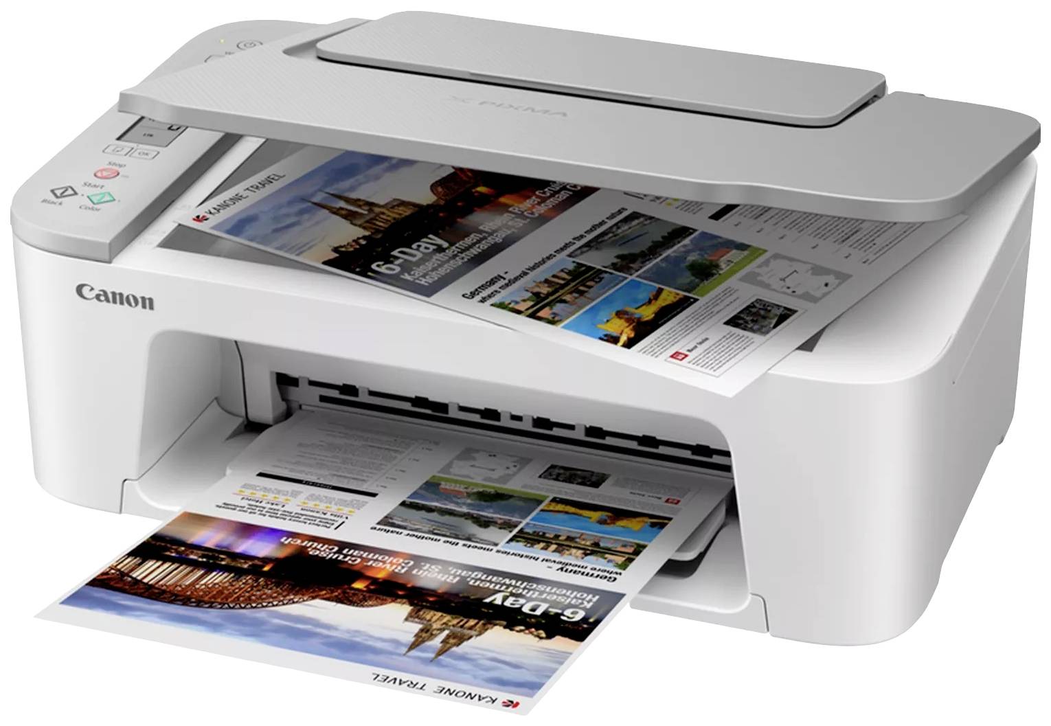 Canon PIXMA TS3551i Multifunktionsdrucker Tintenstrahl Farbe A4 Drucker, Scanner, Kopierer Duplex, USB, WLAN