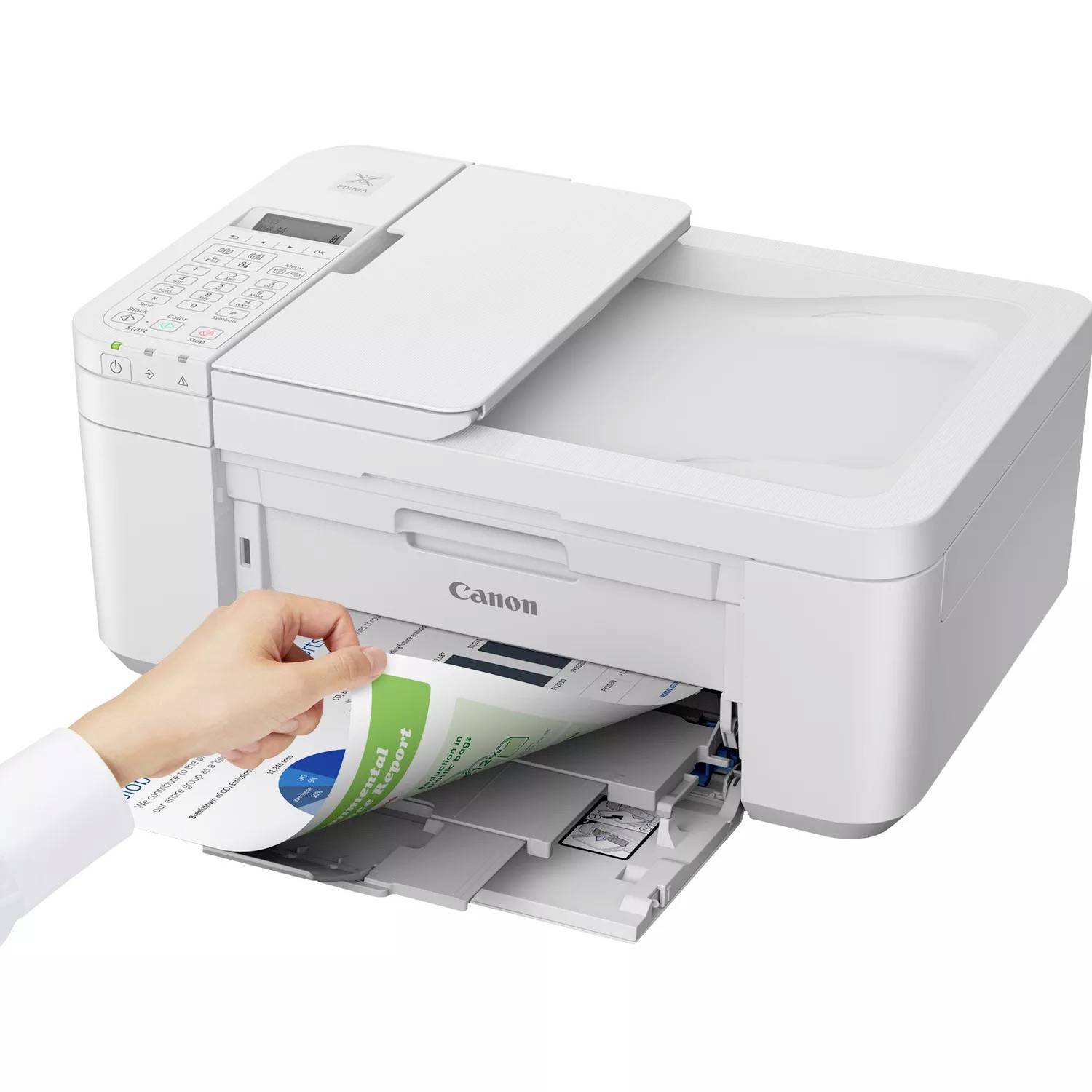 Canon PIXMA TR4751i Multifunktionsdrucker Tintenstrahl Farbe A4 Drucker, Scanner, Kopierer, Fax Duplex, WLAN, USB