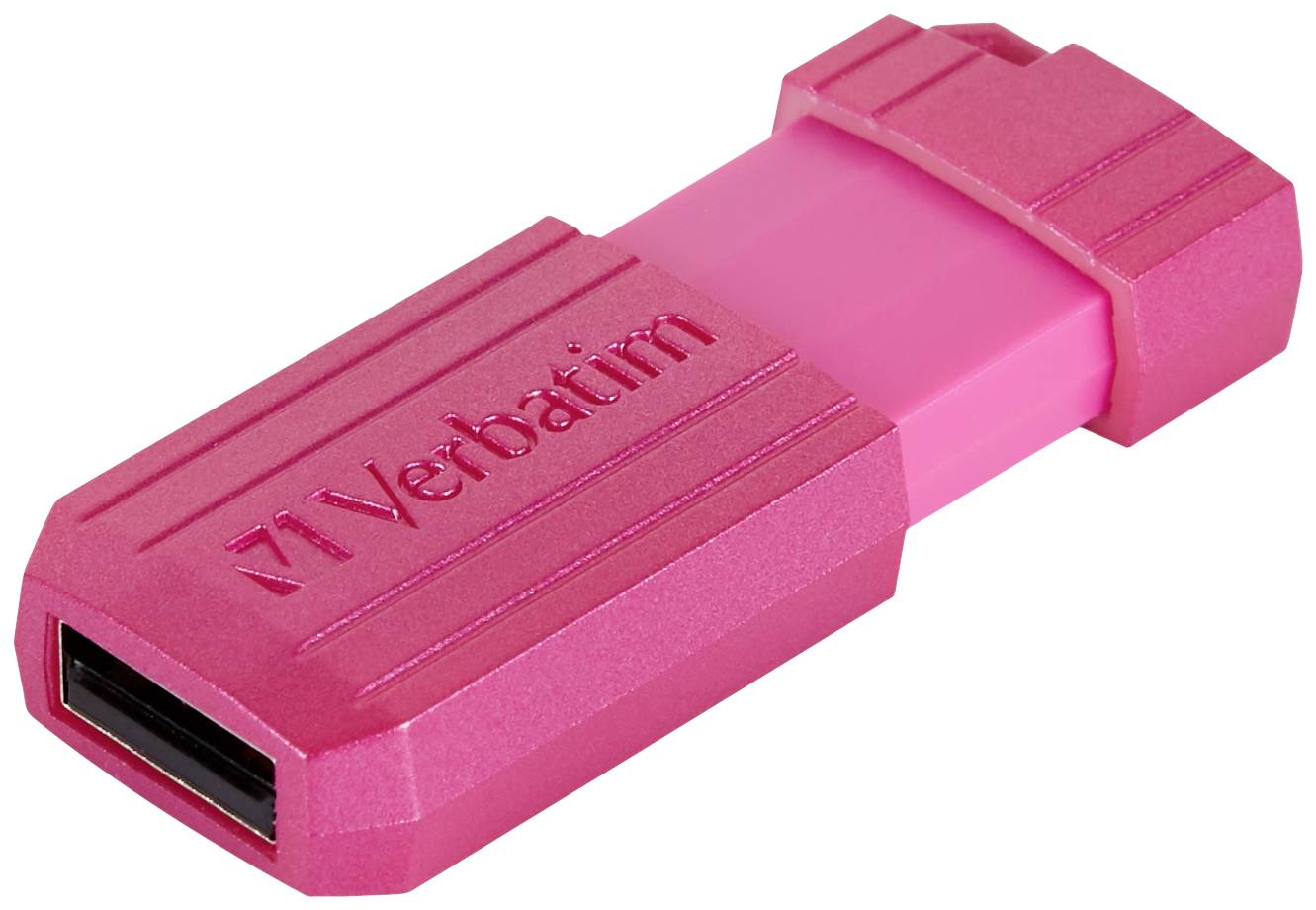 Verbatim USB DRIVE 2.0 PINSTRIPE USB-Stick 128 GB Pink 49460 USB-A (USB 2.0)