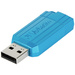 Verbatim USB DRIVE 2.0 PINSTRIPE USB-Stick 64 GB Blau 49961 USB 2.0