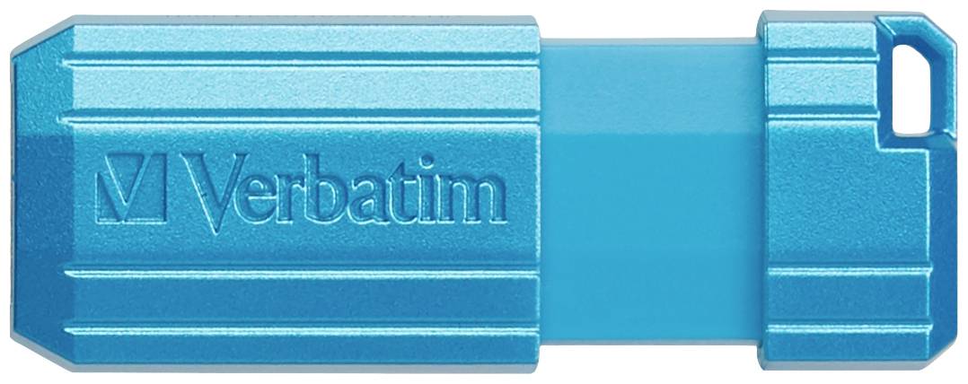 Verbatim USB DRIVE 2.0 PINSTRIPE USB-Stick 64GB Blau 49961 USB-A (USB 2.0)