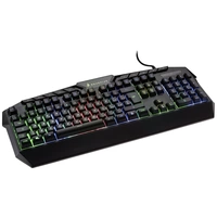 Verbatim SureFire KingPin RGB Gaming Multimedia Keyboard QWERTY Italian Kabelgebunden Gaming-Tastatur Italienisch, QWERTY Schwarz Verbatim SureFire KingPin RGB Gaming Multimedia Keyboard QWERTY Italian Kabelgebunden Gaming-Tastatur Italienisch, QWERTY Schwarz