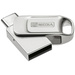 MyMedia My Dual USB 2.0 /USB C Drive USB-Stick 64GB Silber 69267 USB 2.0, USB-C®