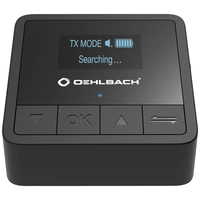 Oehlbach BTR Innovation 5.2 Bluetooth® Musik-Sender/Empfänger Bluetooth Version: 5.2 integrierter Akku Oehlbach BTR Innovation 5.2 Bluetooth® Musik-Sender/Empfänger Bluetooth Version: 5.2 integrierter Akku