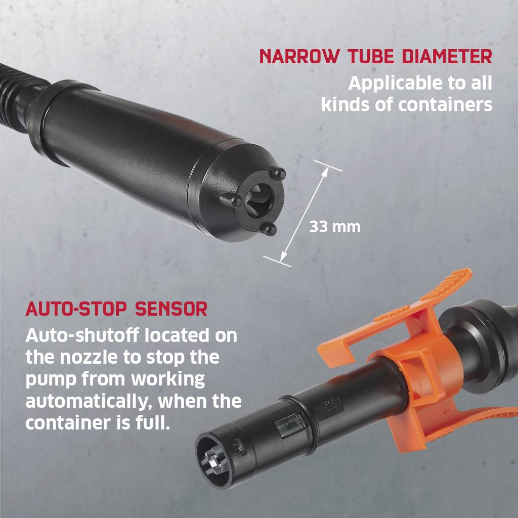 TOOLCRAFT TO-8708859 Elektrische Diesel- und Heizölpumpe 6 V/DC 9.1 l/min
