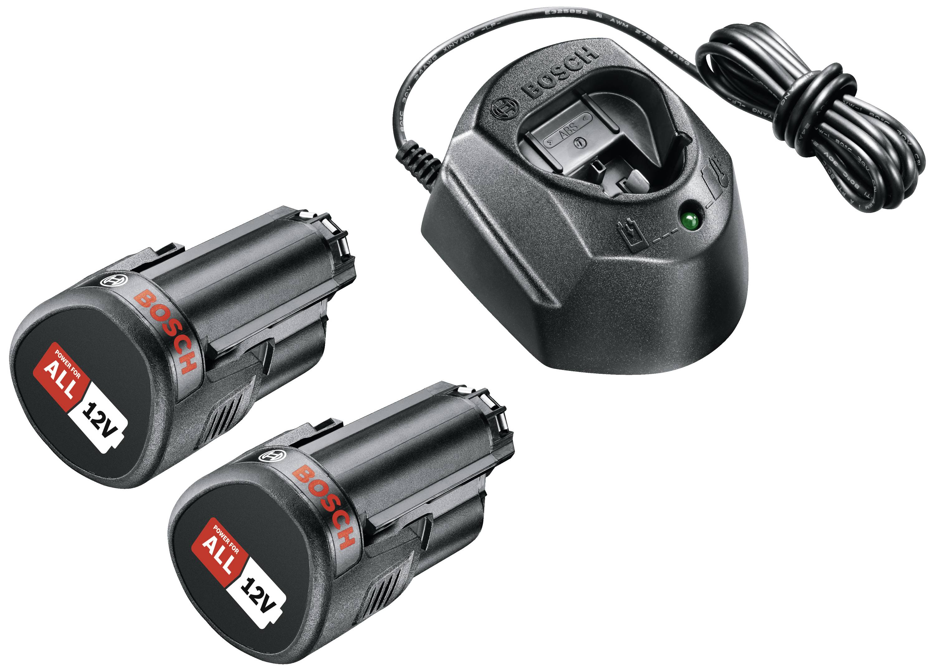 Bosch Home and Garden 1600A01L3E920 Starter Set 12V 2x1.5Ah+GAL1210CV B-Ware Werkzeug-Akku und Ladegerät 12 V 1.5 Ah Li-Ion