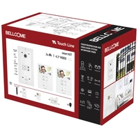 Bellcome ELECTRA Video-Türsprechanlage Kabelgebunden Komplett-Set Weiß Bellcome ELECTRA Video-Türsprechanlage Kabelgebunden Komplett-Set Weiß