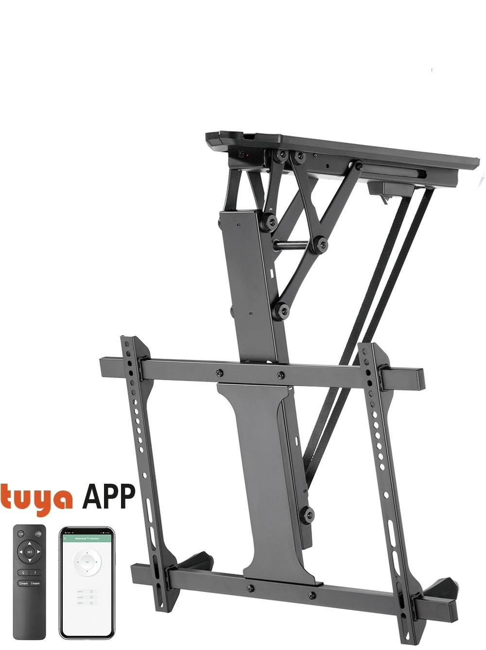 My Wall HL44ML TV-Deckenhalterung Mit Fernbedienung, Neigbar 81,3cm (32") - 177,8cm (70") Deckenhalter, App-Steuerung, elektrisch