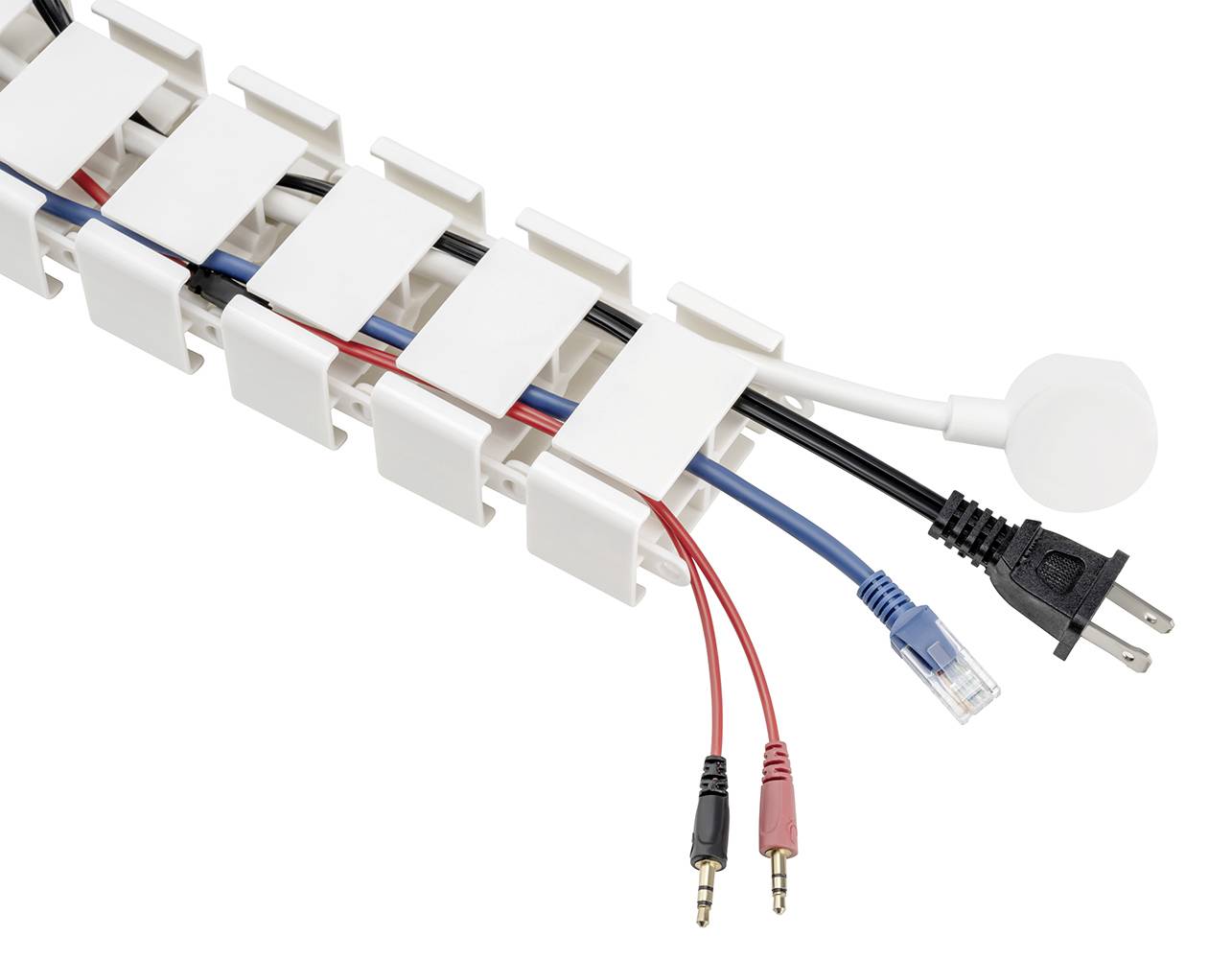 My Wall HZ43WL Kabelbündelhalter Weiß 1St.