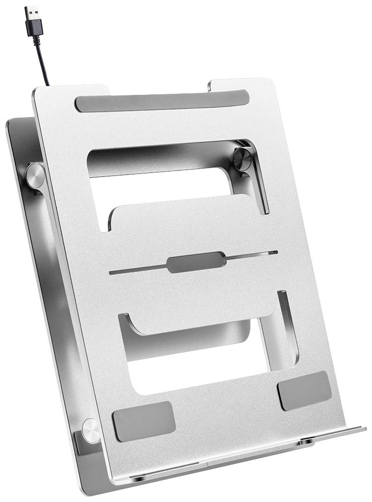 My Wall HT17L Notebook-Ständer höhenverstellbar, USB-Hub-Funktion, neigbar