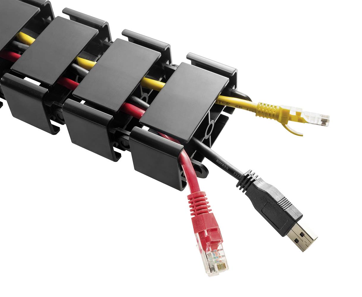 My Wall HZ42L Kabelbündelhalter Schwarz 1 St.