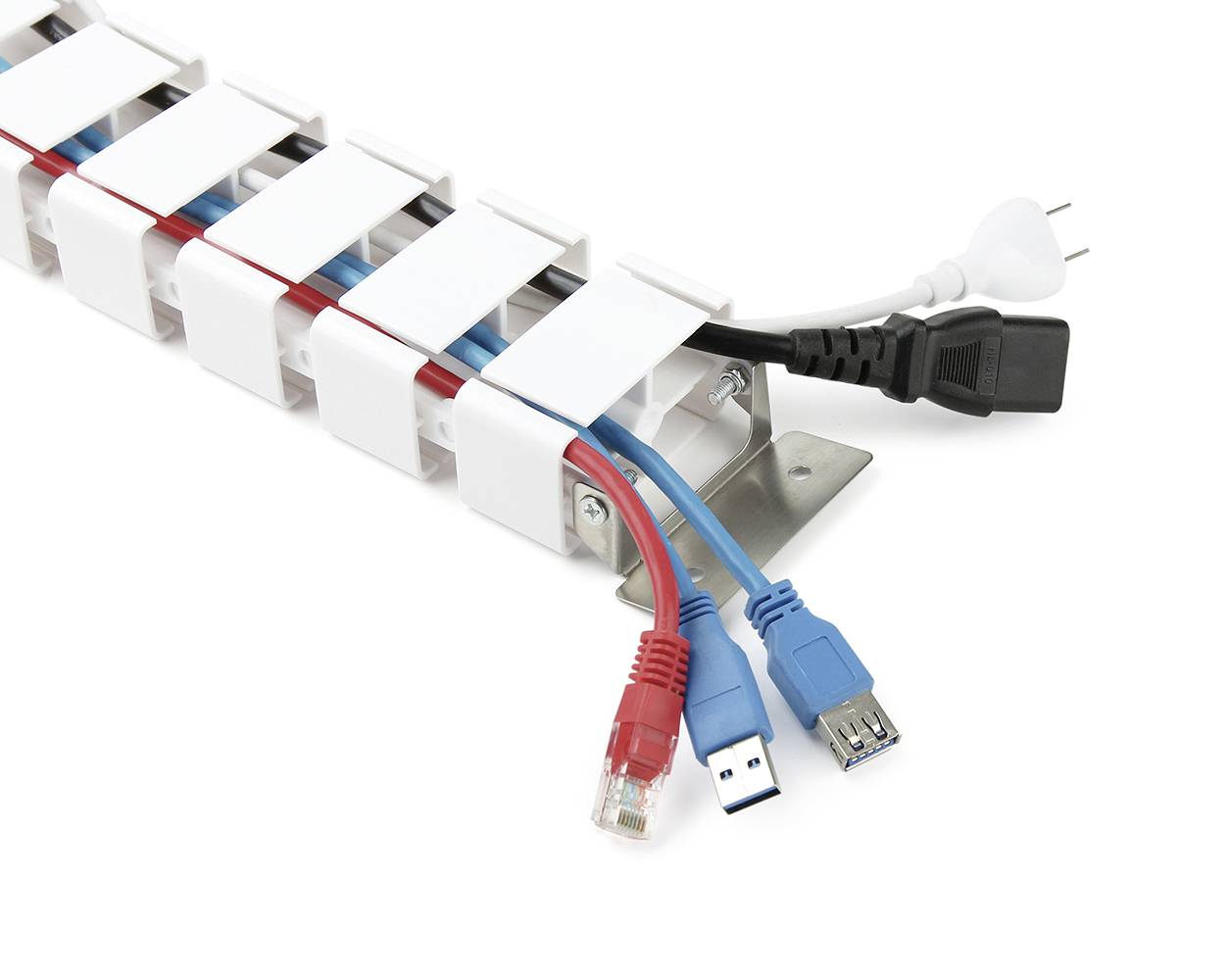 My Wall HZ42WL Kabelbündelhalter Weiß 1 St.