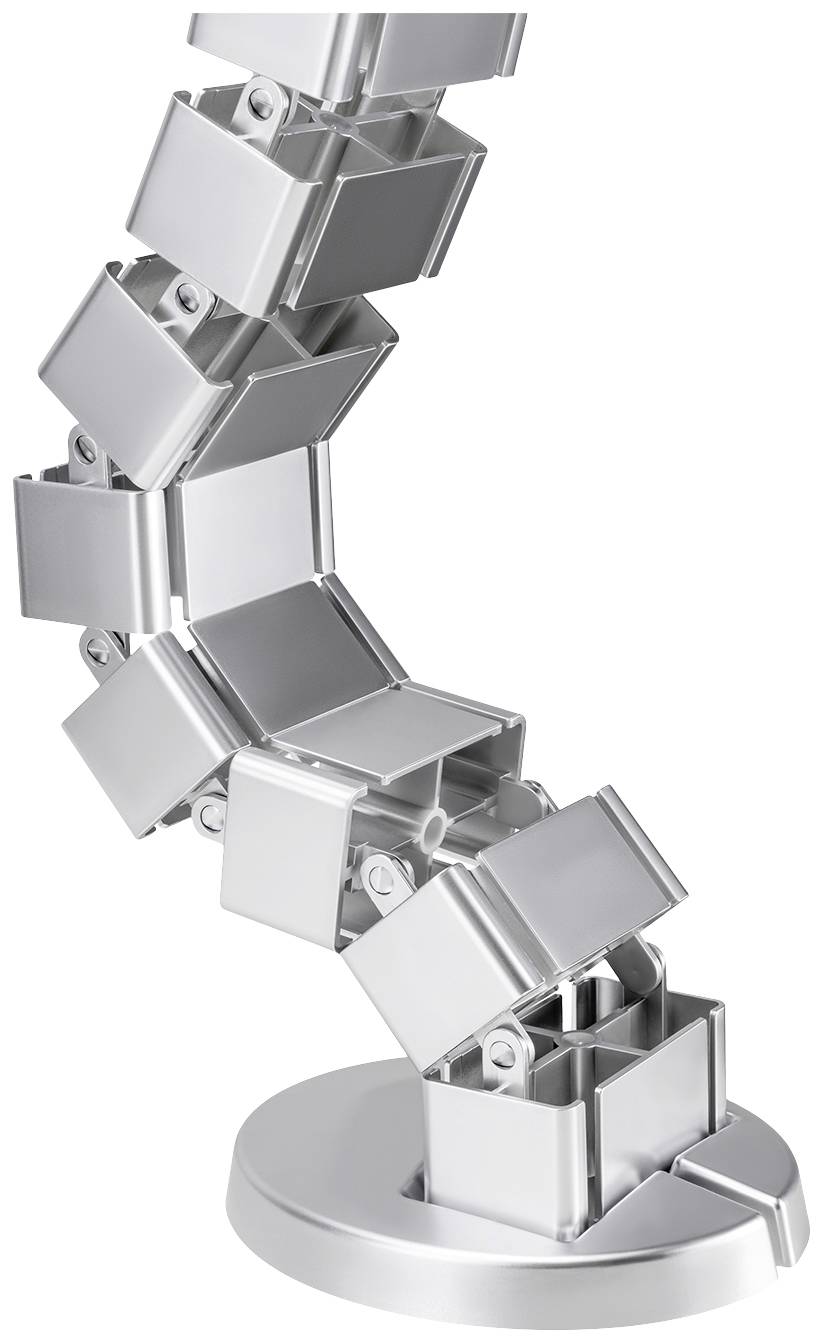 My Wall HZ43SL Kabelbündelhalter Silber 1St.