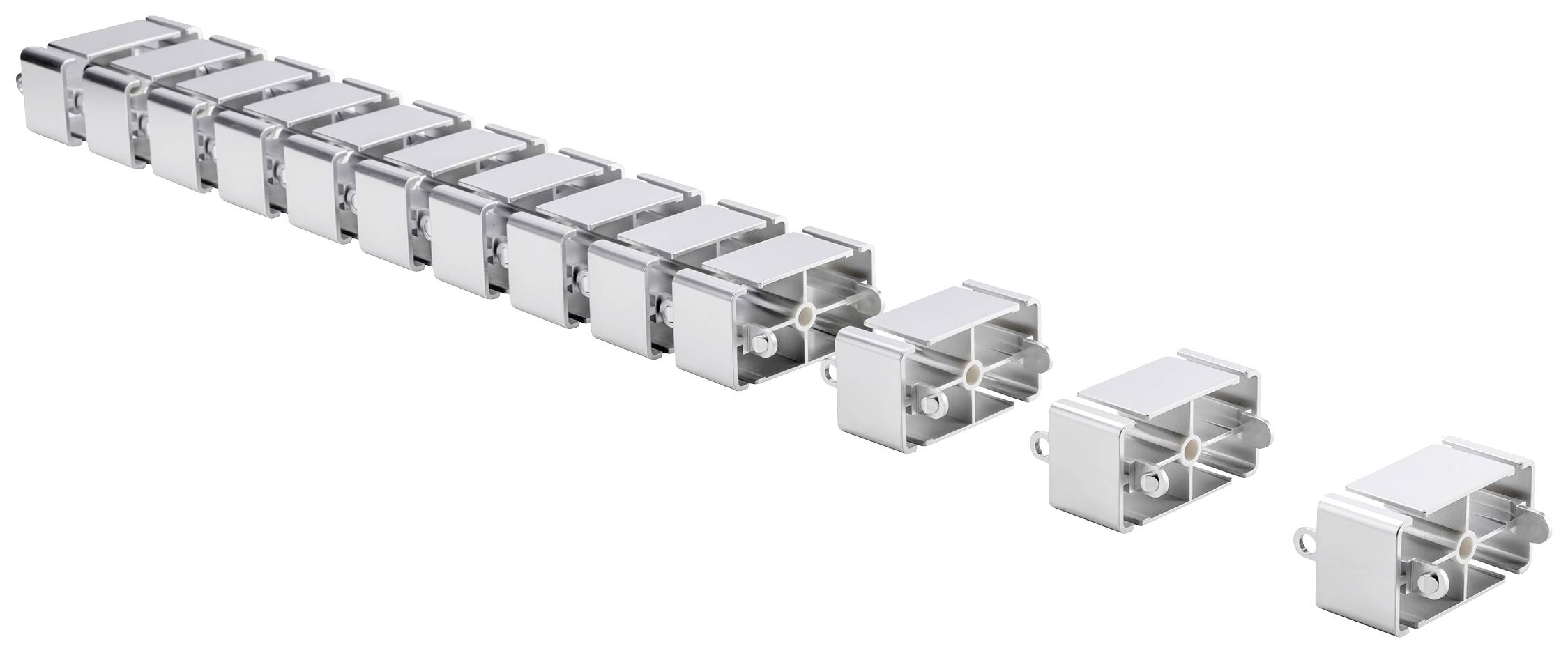 My Wall HZ43SL Kabelbündelhalter Silber 1St.