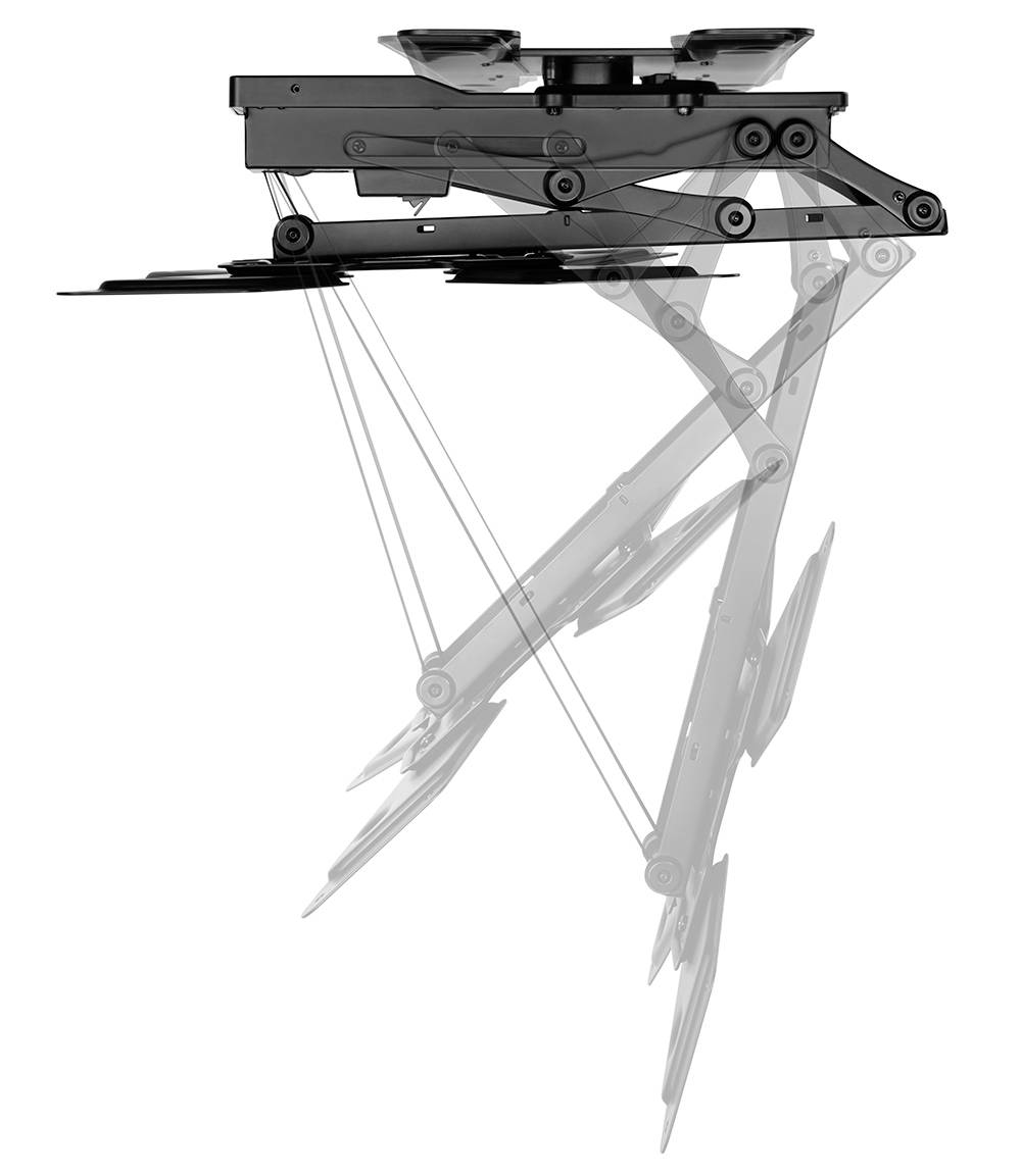 My Wall HL46ML TV-Deckenhalterung Mit Fernbedienung, Motorisiert, Neigbar, Schwenkbar 58,4cm (23") - 165,1cm (65") Deckenhalter