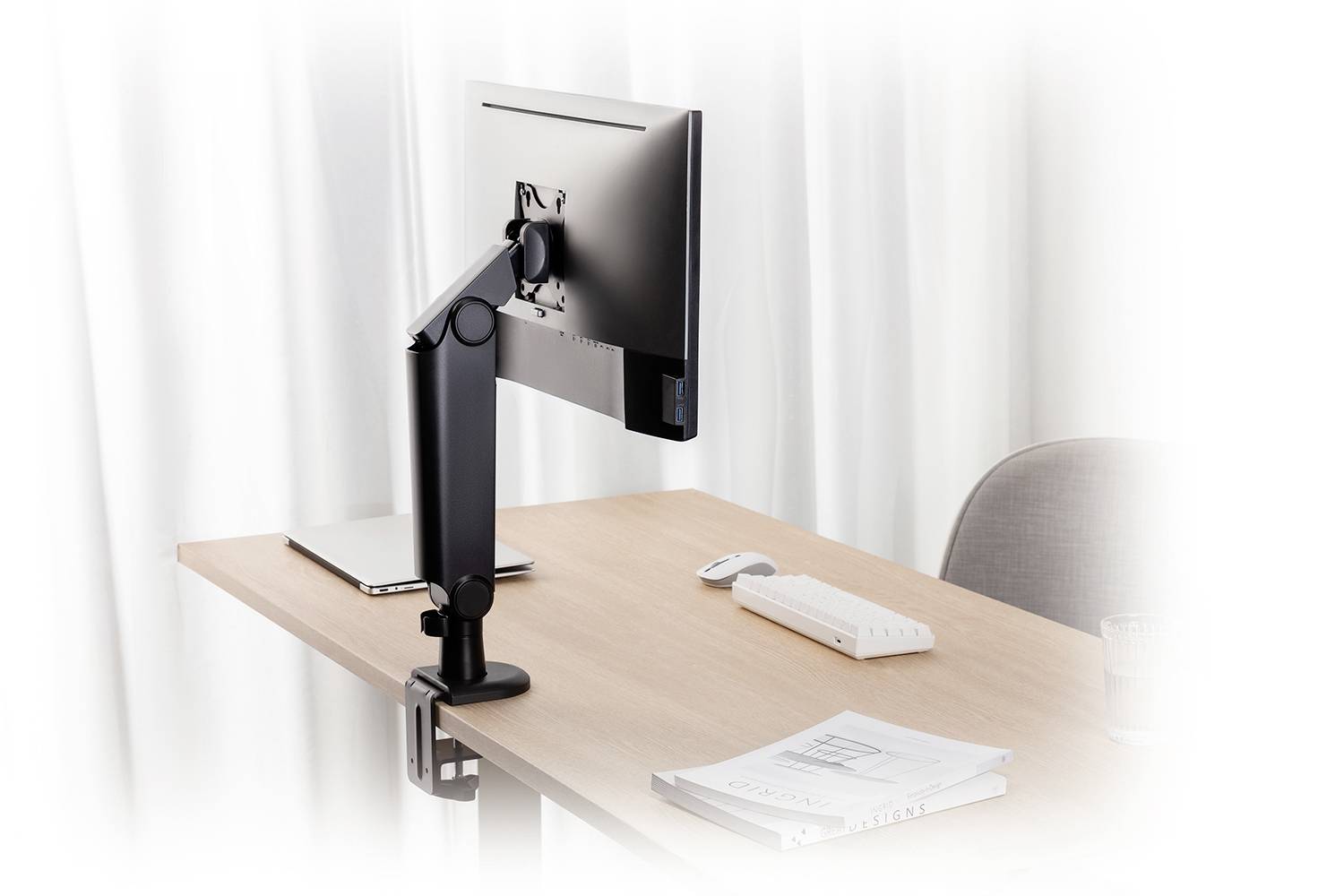 My Wall HL54L Monitor-Erhöhung Schwarz