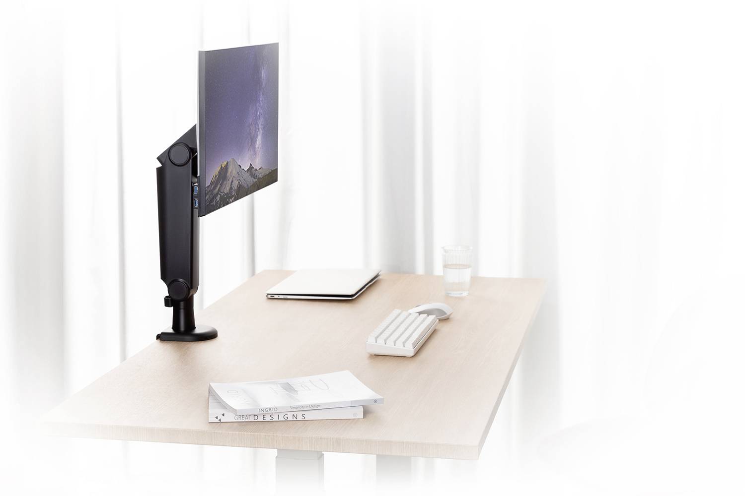 My Wall HL54L Monitor-Erhöhung Schwarz