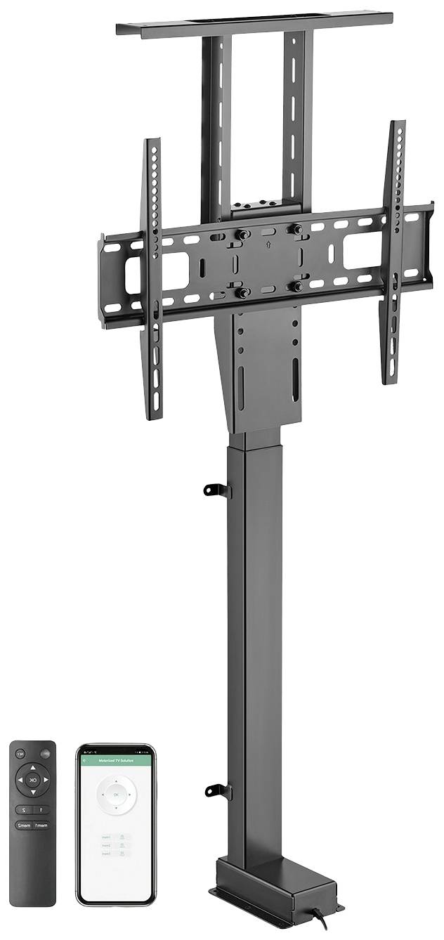 My Wall HP63-1L TV-Lift-Halterung Motorisiert, Mit Fernbedienung, Höhenverstellbar 94,0cm (37") - 165,1cm (65") Höhenverstellbar