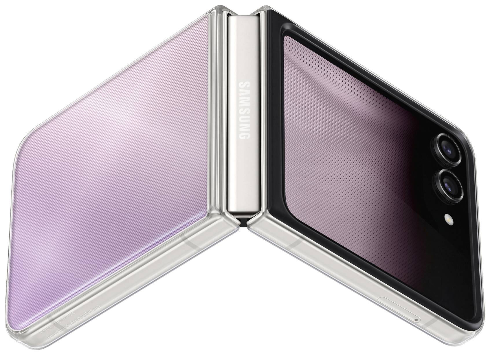 Samsung Backcover Samsung Galaxy Z Flip5 Transparent EF-ZF731CTEGWW