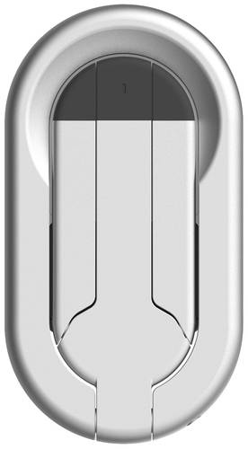 Samsung Handy Ständer Silber Passend für Handy-Modell: Galaxy S23